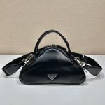 Prada Triangle Bag Black For Women, Women’s Bags 9.8in/25cm 1BB082_2BYA_F0002_V_NEO