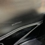 Balenciaga Hourglass Small Handbag In Black, For Women, Women’s Bags 9in/23cm