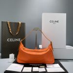 Celine Medium Romy In Supple Orange For Women 13in/34cm