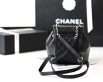 Chanel Backpack Black For Women 7 in/18cm