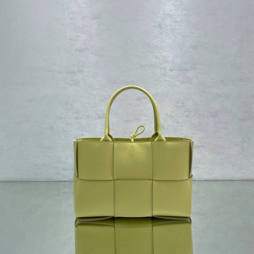 Bottega Veneta Small Arco Tote Bag Yellow, For Women, Women’s Bags 14.2in/36cm