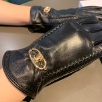 Celine Triomphe Gloves In Black