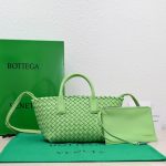 Bottega Veneta Mini Cabat Green , For Women, Women’s Bags 7.9in/20cm