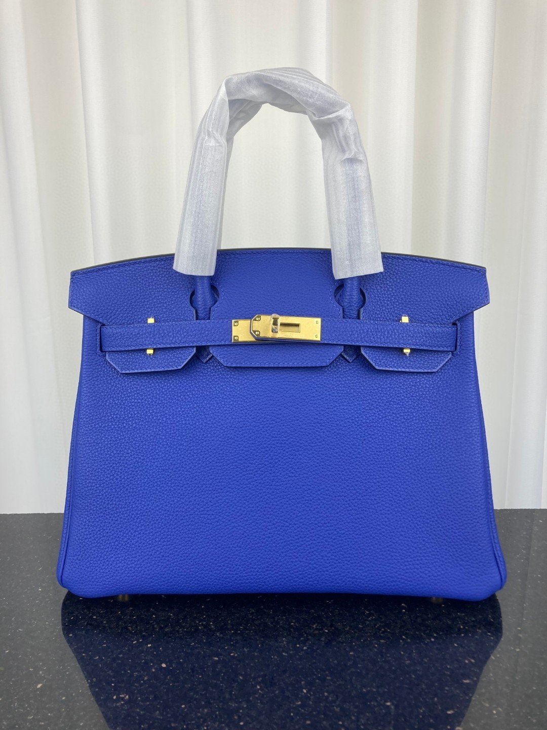 Hermes Birkin Bag 30 Blue Toned Hardware Bag For Women, Women’s Handbags, Shoulder Bags 11.8in/30cm