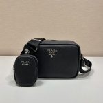 Prada Shoulder Bag Black For Women, Women’s Bags 8.6in/22cm 1BH182_2DKV_F0002_V_N9O