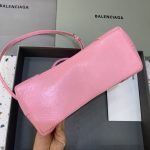 Editor Small Top Handle Bag Pink/Black For Women 10.6 in/27 cm