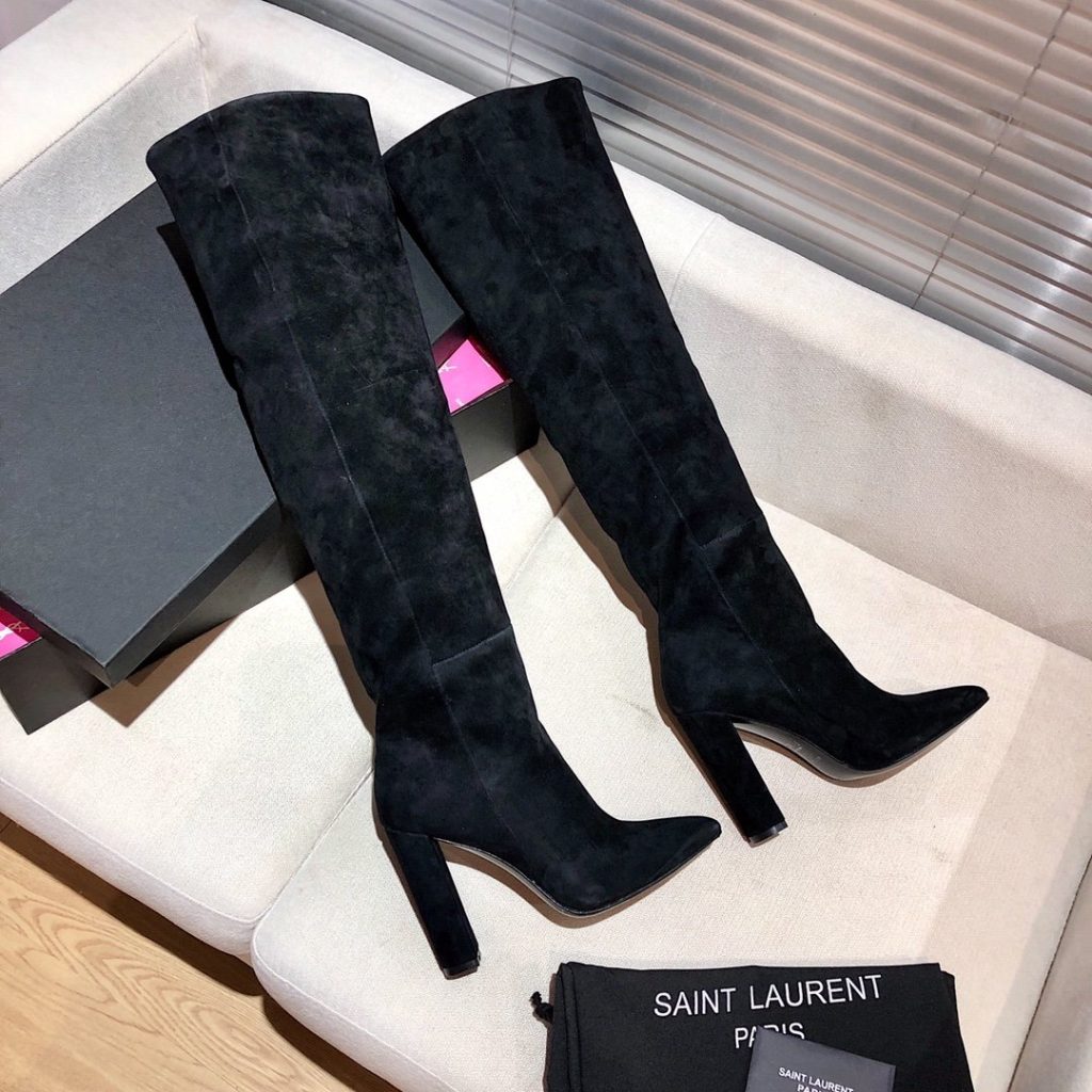 Saint Laurent Women’s High Boots Black For Women YSL