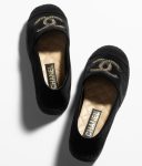 Chanel Espadrilles Black For Women- G45849 B17477 94305