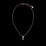 Chanel Eternal N°5 Necklace Beige Gold For Women J12193