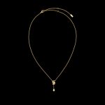 Chanel Extrait De N°5 Necklace Yellow Gold For Women J12904