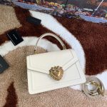 Dolce & Gabbana small Devotion Bag White For Women 19cm/ 7.5inches