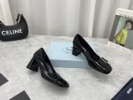 Prada Patent Pumps Black For Women 3.5in/90mm PRD