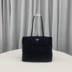 Prada Saffiano Tote Bag Black For Women, Women’s Bags 14.5in/37cm