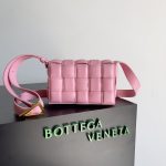 Bottega Veneta Small Padded Cassette Pink , For Women, Women’s Bags 7.5in/19cm