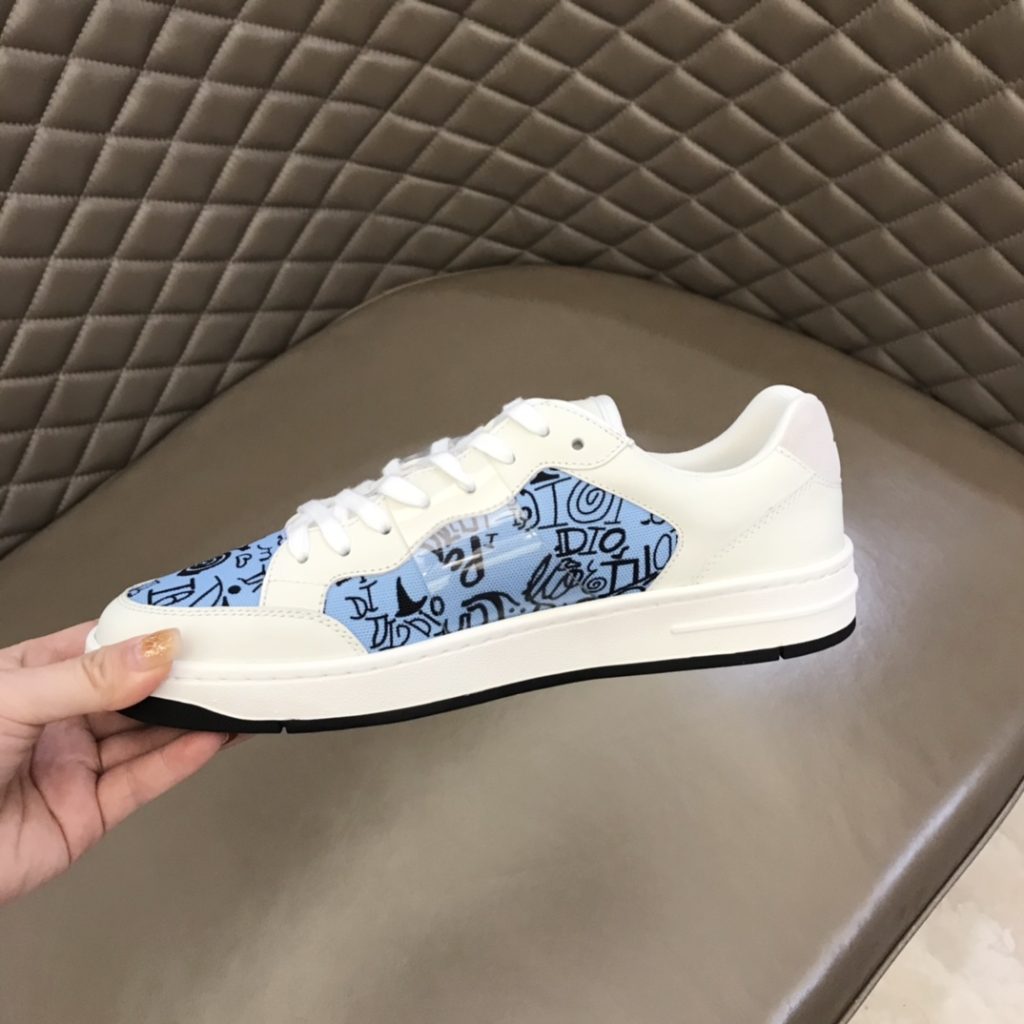 Christian Dior Sneakers White/Blue For Men CD