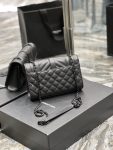 Saint Laurent Small Bag Black In Mix Matelasse For Women 8.2in/21cm YSL 600195BOW981000