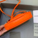 Balenciaga Le Cagole Mini Bag With Chain In Orange, For Women, Women’s Bags 8.2in/21cm