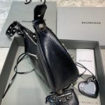 Balenciaga Le Cagole XS Shoulder Bag In Black, For Women, Women’s Bags 13in/33cm