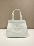 Prada Small Tote White For Women, Women’s Bags 12.6in/32cm