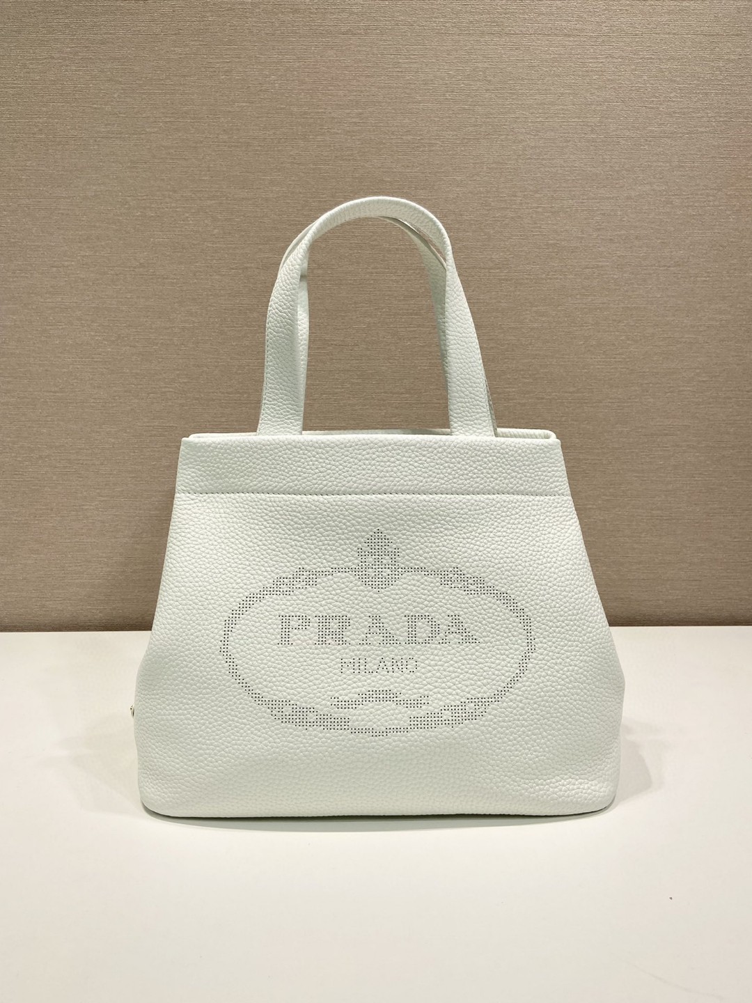 Prada Small Tote White For Women, Women’s Bags 12.6in/32cm