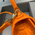 Balenciaga Hourglass XS Handbag In Orange, For Women, Women’s Bags 7.4in/19cm