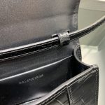 Balenciaga Hourglass Mini Handbag In Sliver, For Women, Women’s Bags 4.7in/12cm