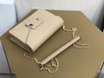 Celine Wallet On Chain Triomphe Beige For Women 7in/19cm