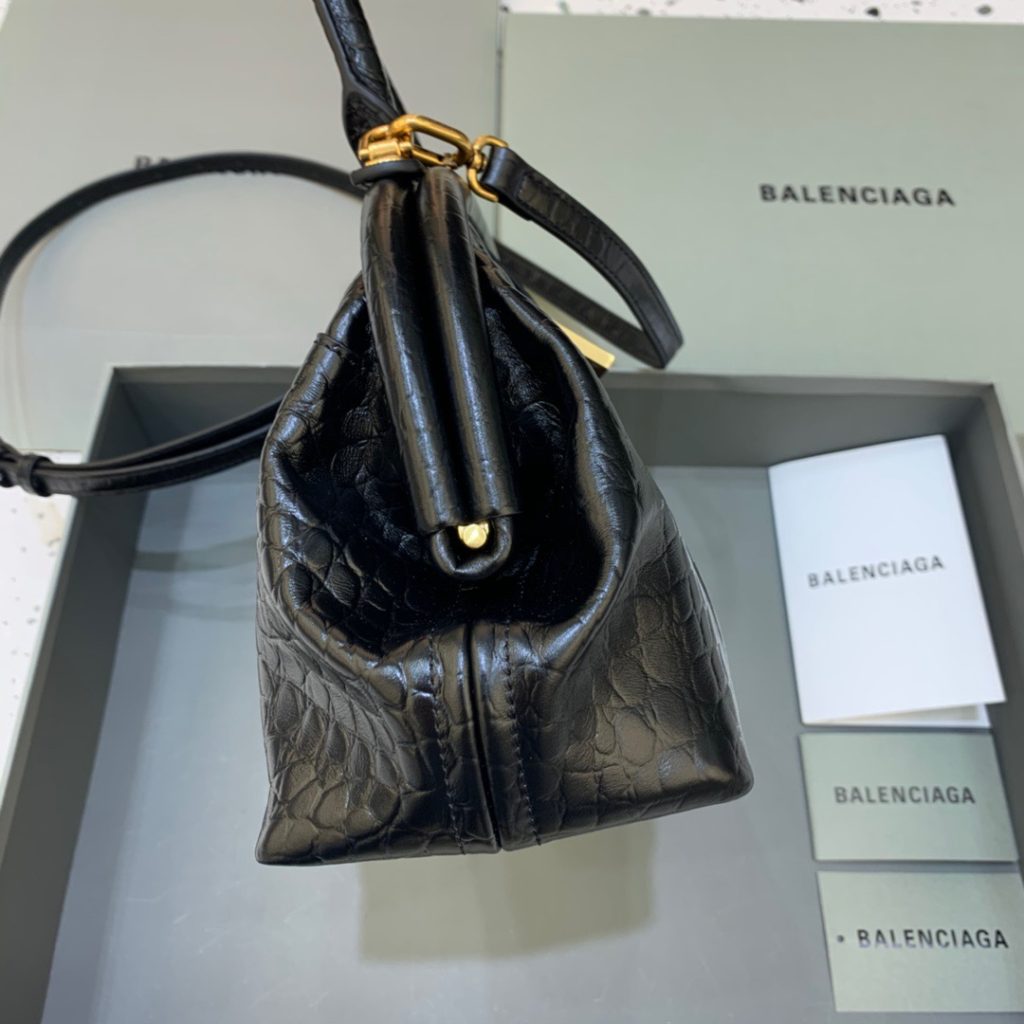 Balenciaga Small Editor  Bag In Black, For Women, Women’s Bags 13in/33cm