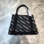 Balenciaga Navy Small Cabas Tote Bag In Black, For Women, Women’s Bags 18.5in/47cm