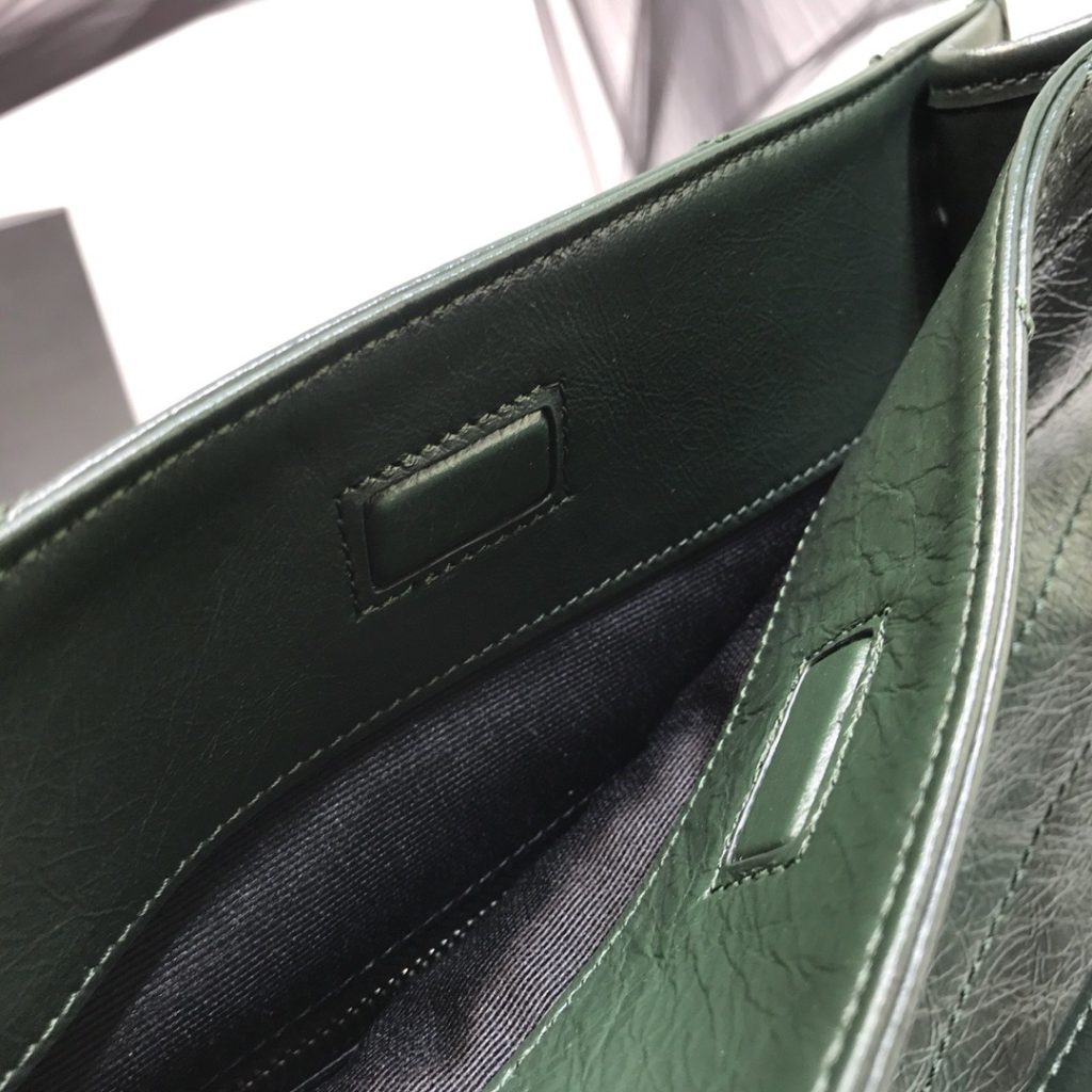 Saint Laurent Niki Medium Shopping Bag Green For Women 12.6in/32cm YSL