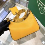 Prada Re-Edition 2005 Re-Nylon Mini Bag Yellow For Women, Women’s Bags 8.6in/22cm