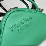 Prada Triangle Bag Green For Women, Women’s Bags 9.8in/25cm 1BB082_2BYA_F0458_V_NEO