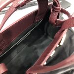 Saint Laurent Manhattan Nano Shopping Bag In Box Burgundy For Women 8.2in/21cm YSL