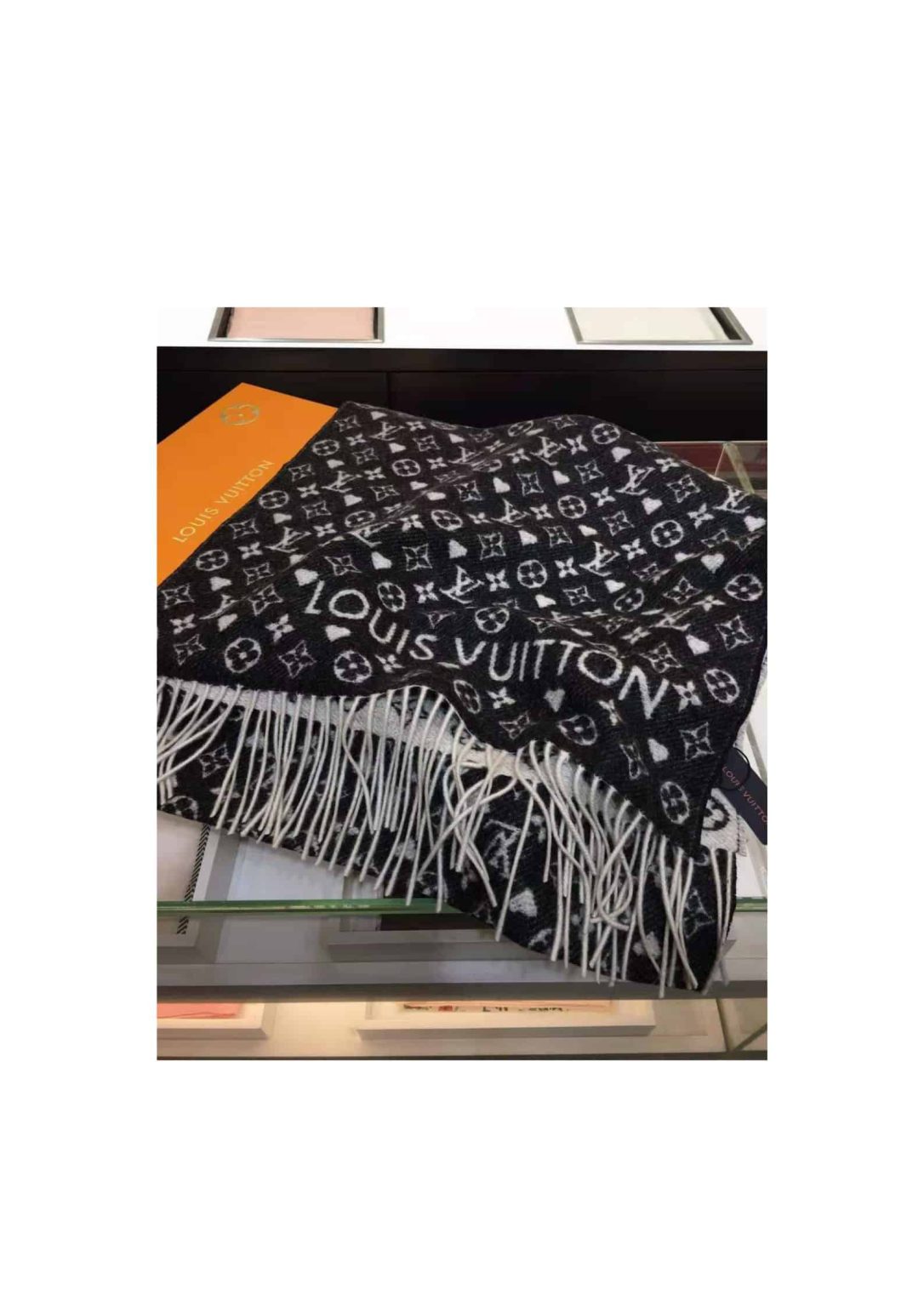 Game On Scarf Black For Women MP2907