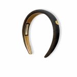 Gucci Hairband GG Logo Black For Women