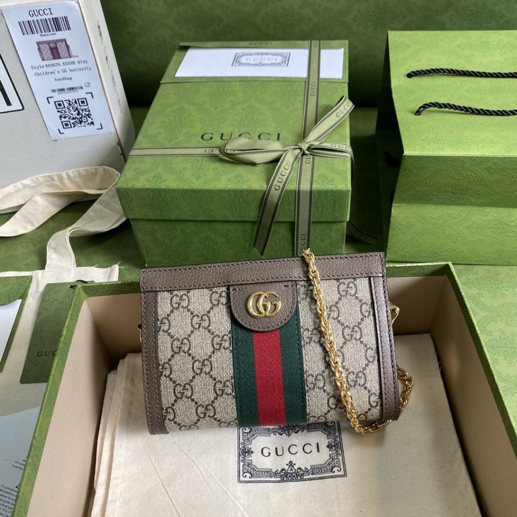 Special Set Gucci: Ophidia GG Medium Tote Bag + Ophidia Mini Shoulder Bag