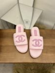 Chanel Women’s Mules Pink For Women 1.5in/4cm