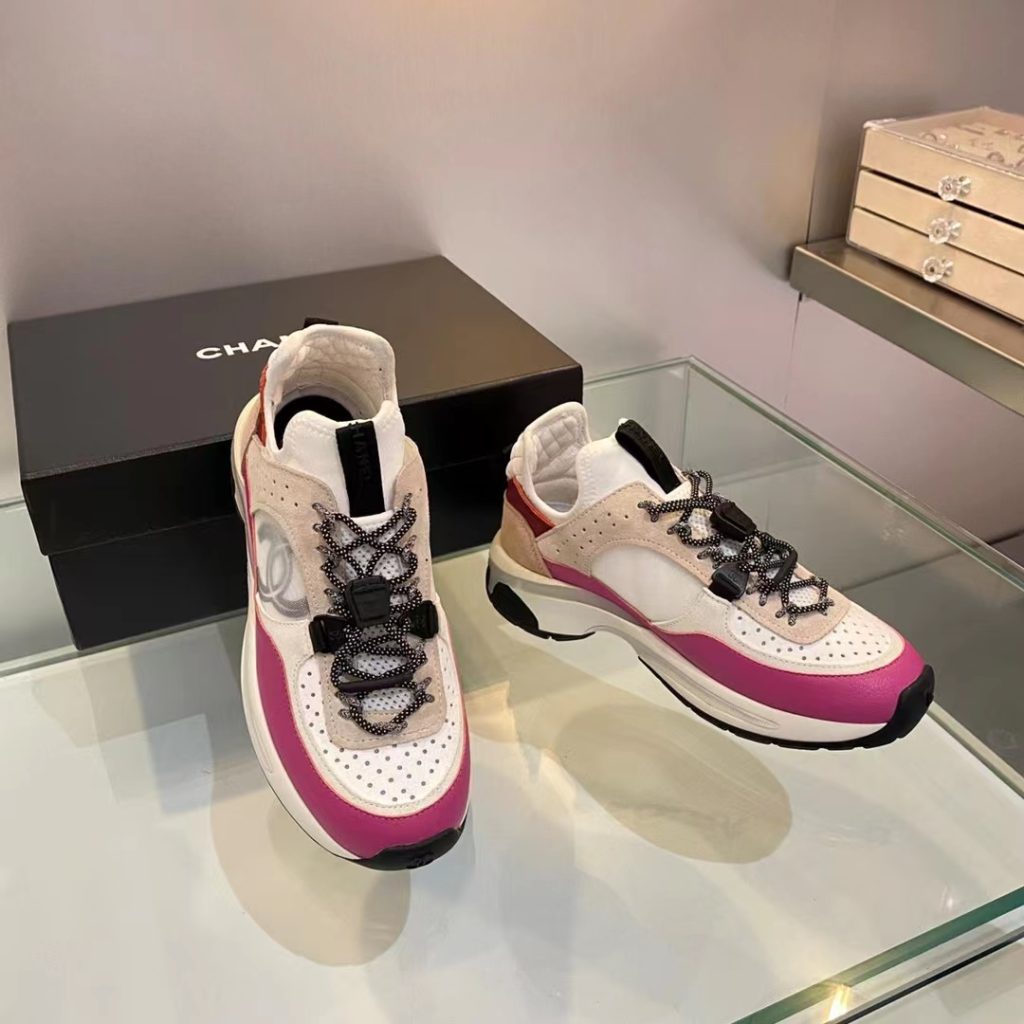 Chanel Women’s Sneakers Pink For Women