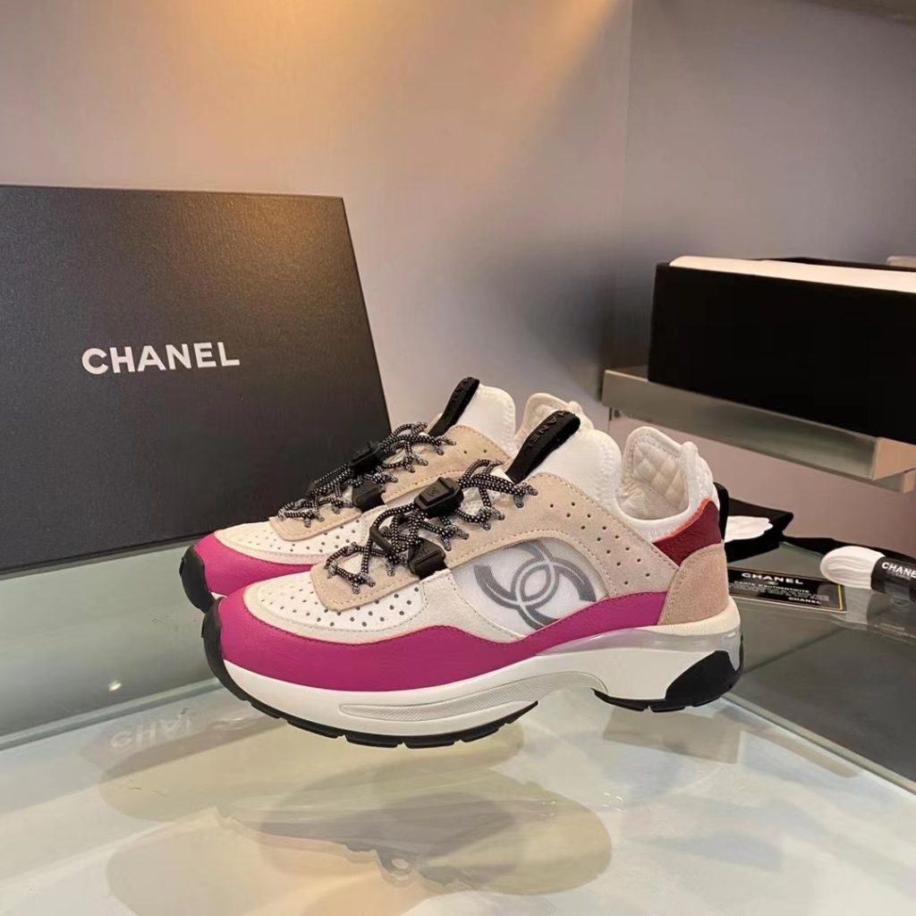 Chanel Women’s Sneakers Pink For Women