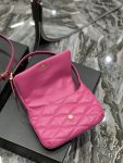 Saint Laurent Le 57 Hobo Shoulder Bag Pink For Women, Women’s Bags 9.8in/25cm YSL 698567AAAO05623