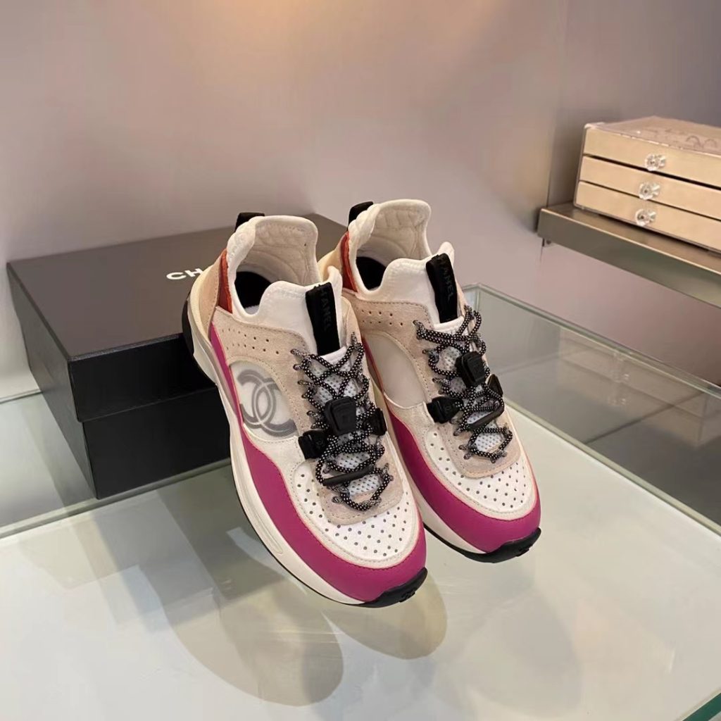 Chanel Women’s Sneakers Pink For Women