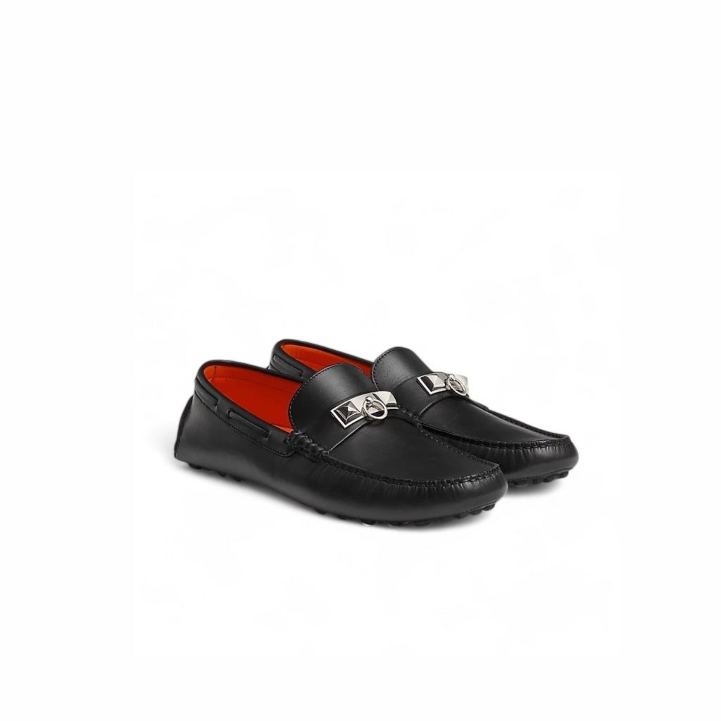 Hermes Irving Loafer Noir For Men H141251ZH02390