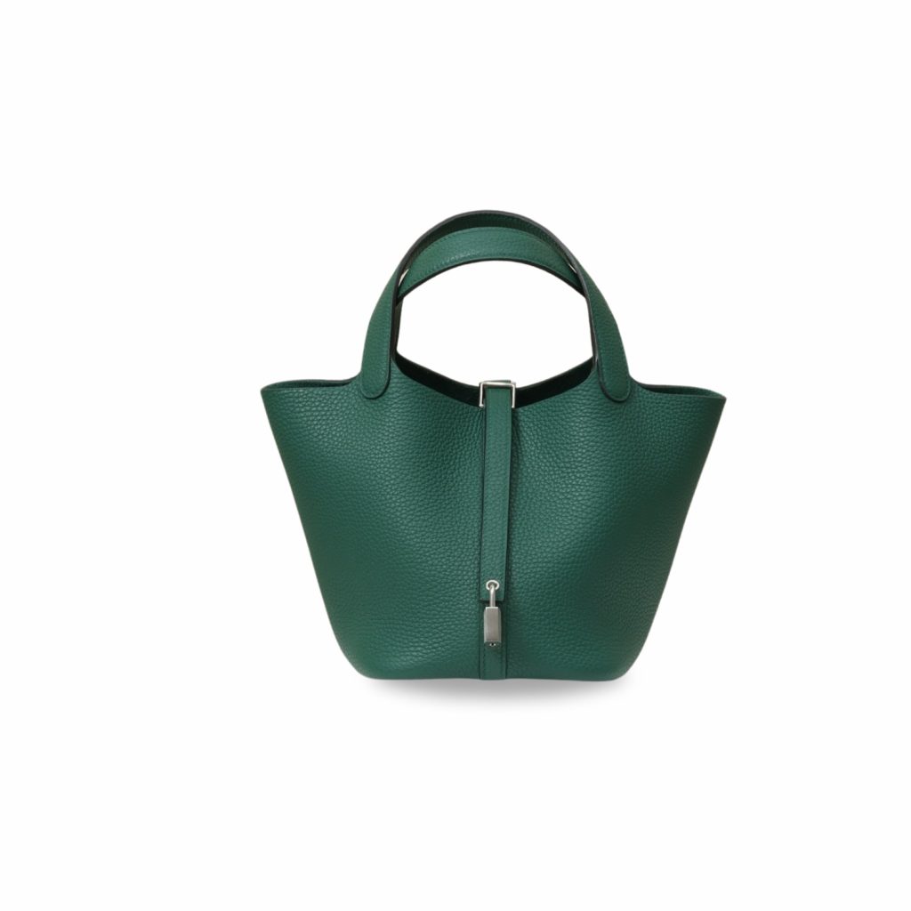 Hermes Picotin Lock 18 Bag Peacock Green For Women 7.1in/18cm