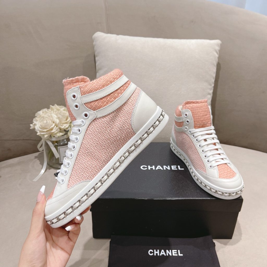 Chanel Women’s Schuhe Sneaker Light Pink For Women