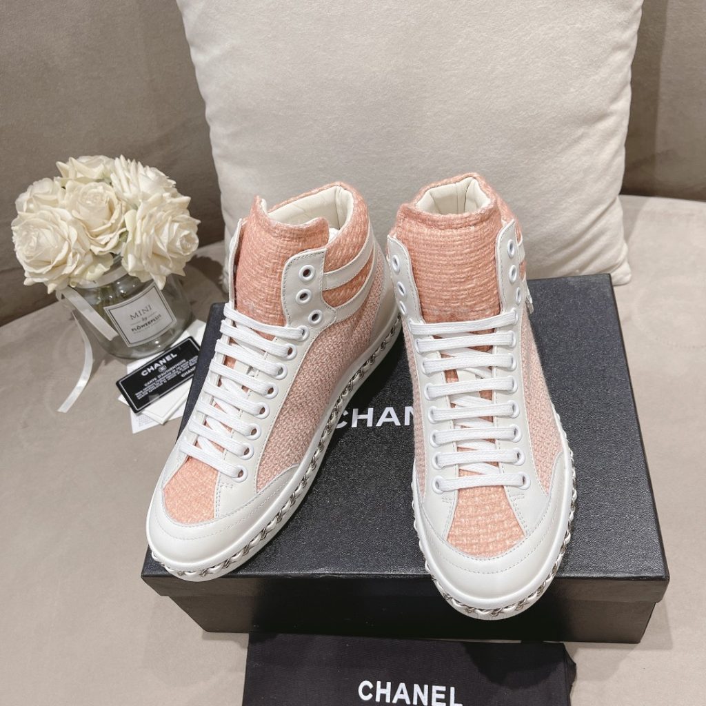 Chanel Women’s Schuhe Sneaker Light Pink For Women