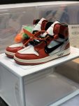 Nike Off-White Air Jordan 1 Retro High OG Chicago in White/Black-Varsity Red For Women, Women’s Shoes