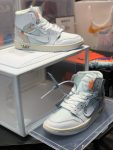 Off-White x Nike Air Jordan 1 Retro High in White Sneaker For Women, Women’s Shoes