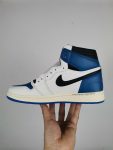 Air Jordan 1 x Travis Scott x Fragment Retro High OG ‘Military Blue’ Sneaker For Women, Women’s Shoes