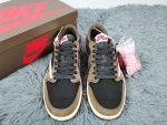 Travis Scott x Air Jordan 1 Low Cactus Jack Brown Sneaker For Men, Men’s Shoes