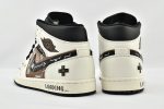 Nike Air Jordan 1 Mid Loading Sneaker Brown and White Color For Women, Women’s Shoes